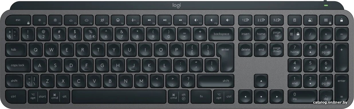 Клавиатура Logitech MX Keys S 920-011587 (космический серый, нет кириллицы)