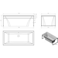 Ванна Astra-Form Лотус 185x85