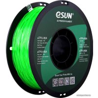 Пластик eSUN eTPU-95A 1.75 мм 1000 г (зеленый полупрозрачный)