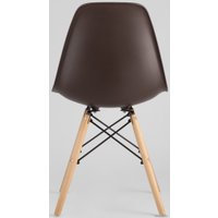 Стул Stool Group Eames DSW (коричневый)