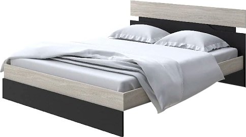 

Кровать PROxSON Milton 120x200 (ясень шимо светлый/черный)