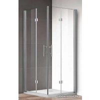 Душевой уголок Cezares ECO-O-AS-2-80-C-Cr