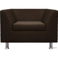 Интерьерное кресло Brioli Дедрик (рогожка, J5 коричневый)