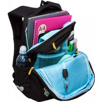 Школьный рюкзак Grizzly RG-466-2 (черный)