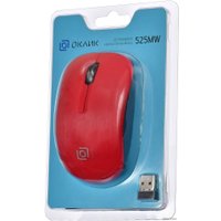 Мышь Оклик 525MW (красный)