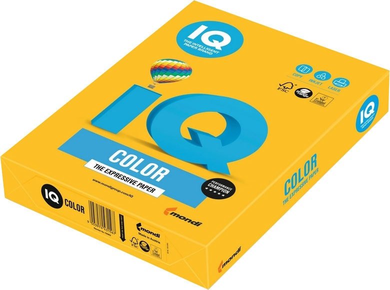 

Офисная бумага IQ Color SY40 A4 (солнечно-желтый, 80 г/м2, 500 л)