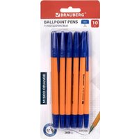 Набор шариковых ручек BRAUBERG M-500 Orange 143951 (10 шт)