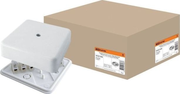 Накладная коробка TDM Electric SQ1401-0208 (белый)