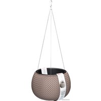 Кашпо Эльфпласт Lace EP574 2.3 л (серо-коричневый)