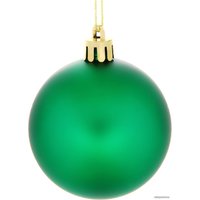 Елочная игрушка Серпантин Матовый шар 6 см 6 шт (микс цветов) 183-891