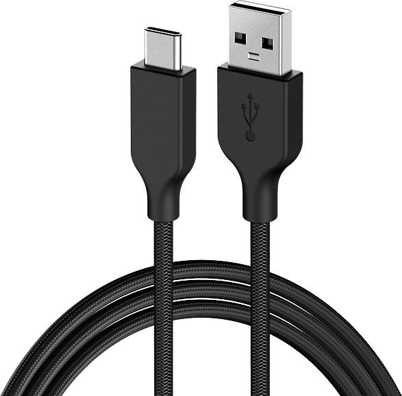 

Кабель Genius ACC-A2CC-3A USB Type-A - USB Type-C (1 м, черный)