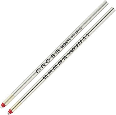 

Набор шариковых стержней Cross 8518-5 (2шт, красный)