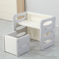 Детский стол UNIX kids Grow Up Grey 2 в 1 PPT1CHGRY