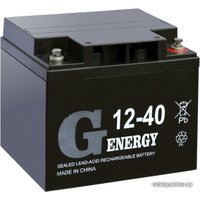 Аккумулятор для ИБП G-Energy 12-40 (12В/40 А·ч)