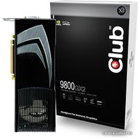 Видеокарта Club 3D GeForce 9800GX2 1024MB Dual GPU