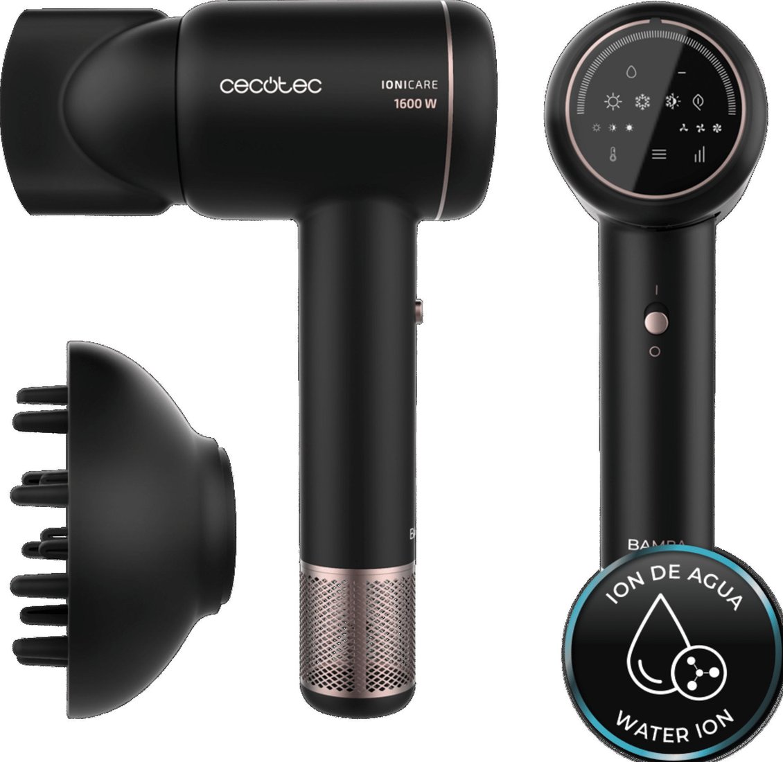 

Фен Cecotec Bamba IoniCare RockStar Ion Touch 04400