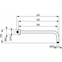 Душевая система  Ideal Standard Ceratherm C100 7 in 1 A7573AA