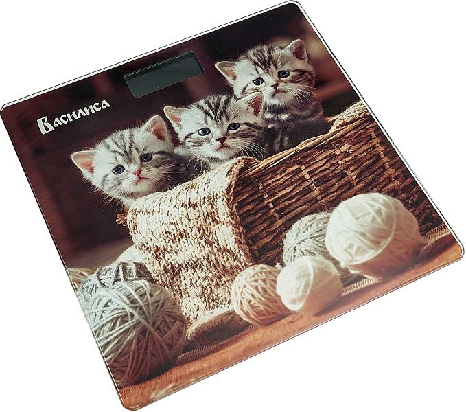 

Напольные весы Василиса ВА-4016 Три кота