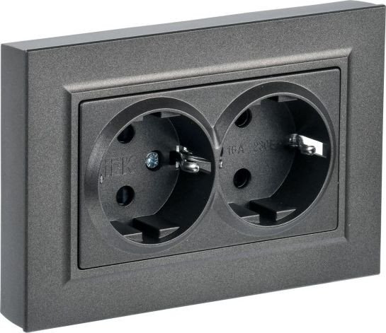 

Розетка IEK Brite BR-R24-16-K45-F