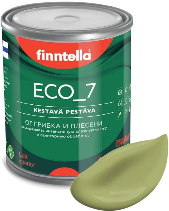 

Краска Finntella Eco 7 Metsa F-09-2-1-FL032 0.9 л (зеленый)