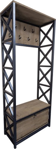 Вешалка для одежды Wooden Story Rosario (ЛДСП, дуб Эндгрин)