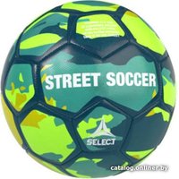 Мяч для уличного футбола Select Street Soccer (4.5 размер, бирюзовый/салатовый/темно-синий)