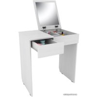 Туалетный столик с зеркалом MFMaster Риано-01 (белый)