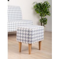 Пуф MONOFIX Одос Принт пуф (домино/микровелюр)