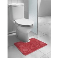 Коврик для туалета Shahintex Актив 50x60-001 (ягодный)