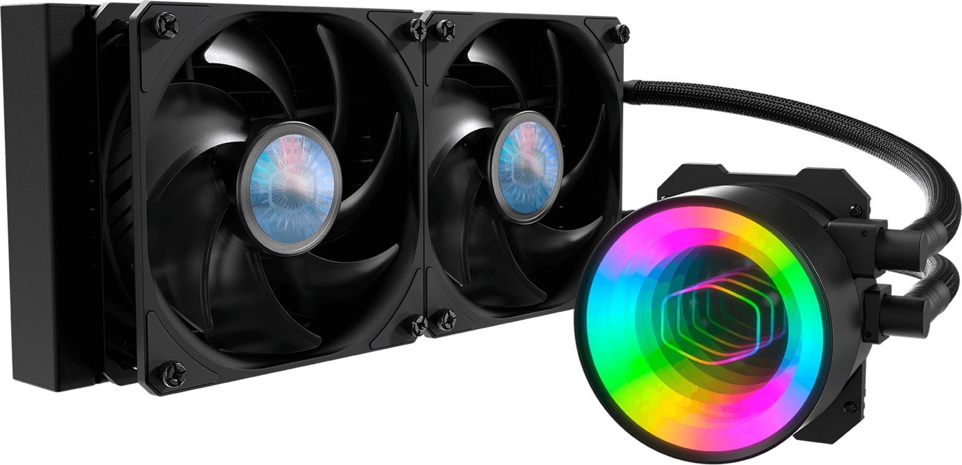 

Жидкостное охлаждение для процессора Cooler Master MasterLiquid ML240 Mirror MLX-D24M-A18PK-R1