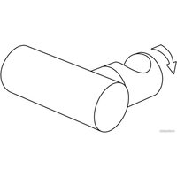 Держатель душевой лейки Deante Round Bianco ANR_A21U