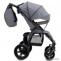 Коляска прогулочная «книга» Bubago Cross Air 2023 (бежево-серый)