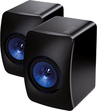 

Полочная акустика KEF LS50 (черный/синий)