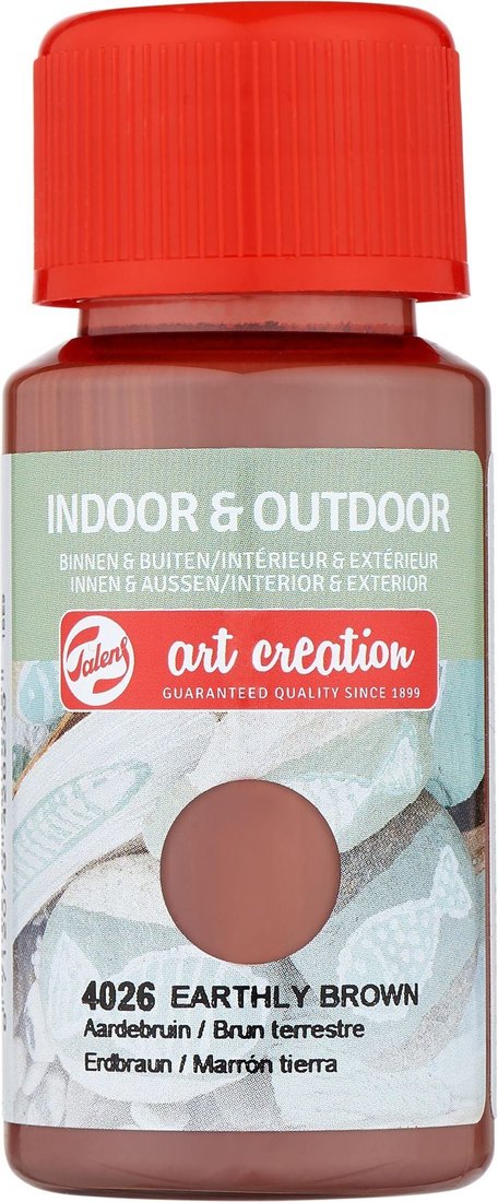 

Акриловая краска Talens Art Creation Indoor & Outdoor 4026 423440260 (50мл,коричневый земляной)