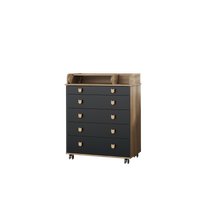 Детский комод Incanto Мишка с органайзером 800/5 PK-0060/05 (дуб/графит)