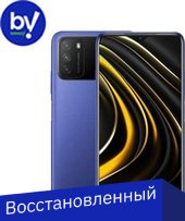 

Смартфон POCO M3 4GB/64GB Восстановленный by Breezy, грейд B (синий)