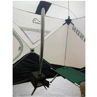 Палатка для зимней рыбалки Bison Prime Куб (белый/зеленый)