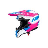 Мотошлем Airoh WRAAAP Vision WRAV54-S (S, розовый глянец)