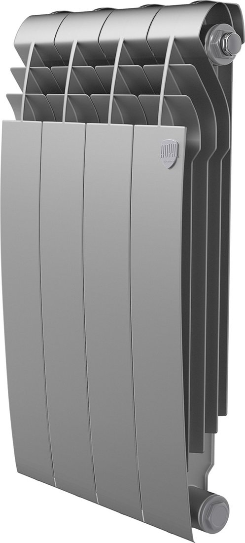 

Биметаллический радиатор Royal Thermo Biliner B 500 Серебристый - 4 секций
