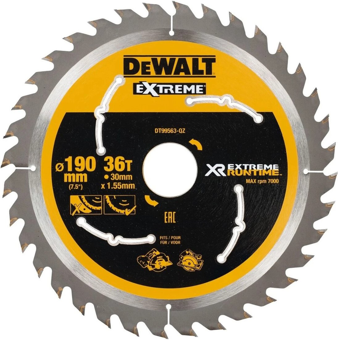 Пильный диск DeWalt DT99563-QZ