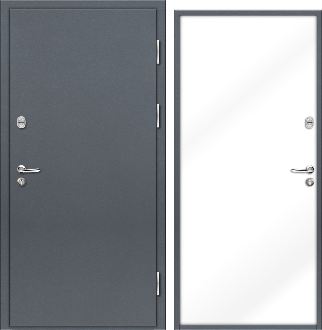 

Металлическая дверь NORD DOORS Норд 70 НР-11Н21Г7016-П (правый, антрацитово-серый/белый)