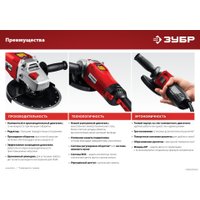 Угловая шлифмашина Зубр Мастер УШМ-125-1205 Э