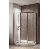 Душевой уголок BelBagno DUE-RH-2-100/80-C-Cr
