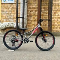 Велосипед Greenland Cruise 24 2025 (серый/красный)