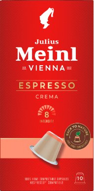 Кофе в капсулах Julius Meinl Inspresso Biodegradable Espresso Crema 10 шт
