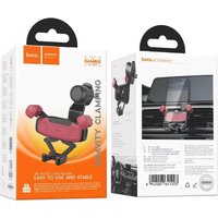 Держатель для смартфона Hoco H66 (черный/красный)