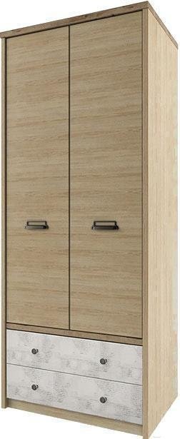 

Шкаф распашной Anrex Diesel 2DG2S/D2 Дуб Мадура/Энигма