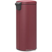 Мусорное ведро Brabantia Pedal Bin NewIcon 30 л (минерально-бордовый)