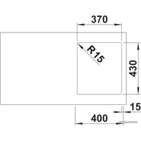 Кухонная мойка Blanco Solis 340-IF 526116 (полированная)
