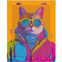 Алмазная мозаика  Феникс+ Яркий кот 68636